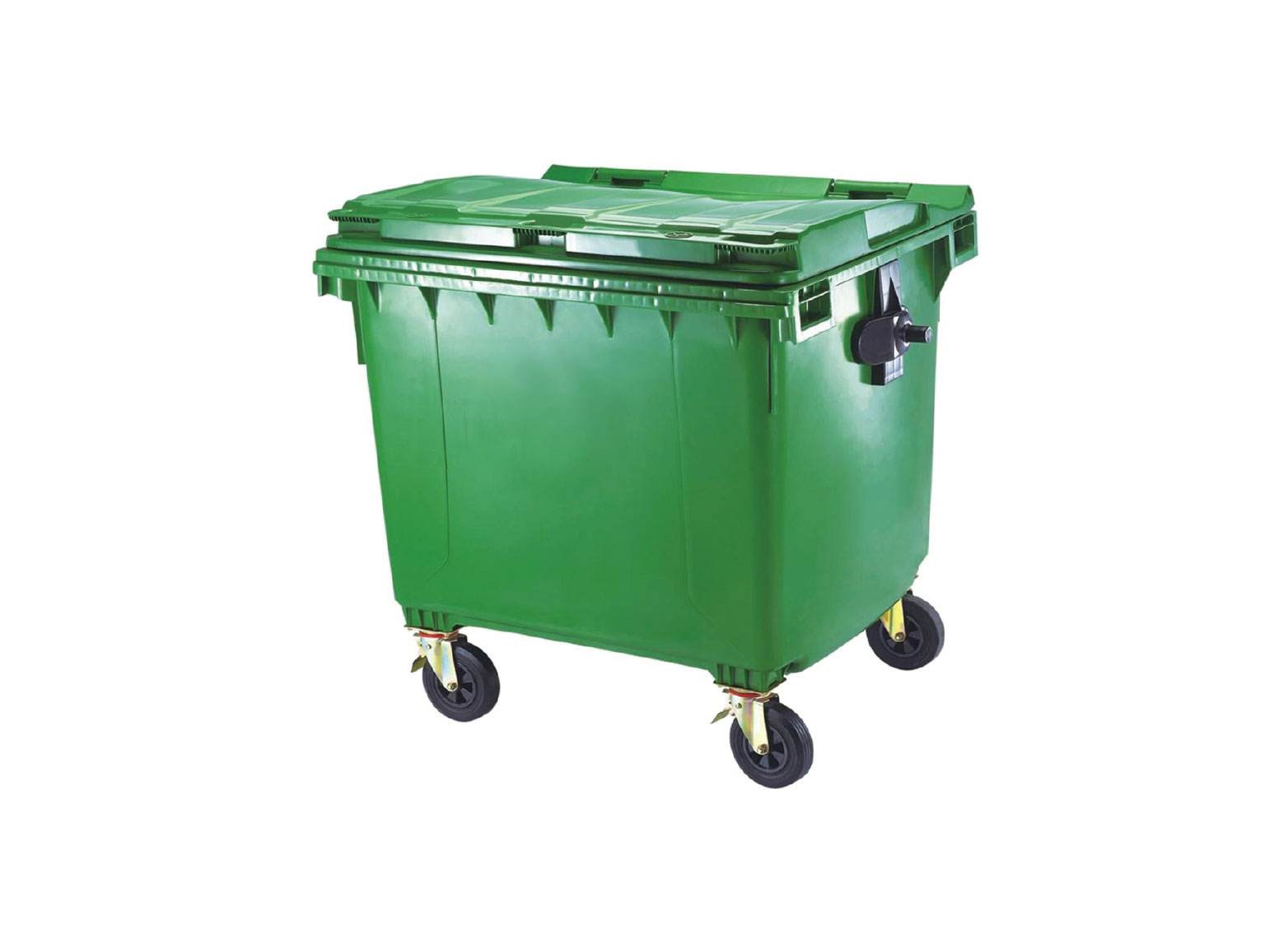 Outdoor Garbage Bin Green